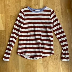 Madewell striped long sleeve tee